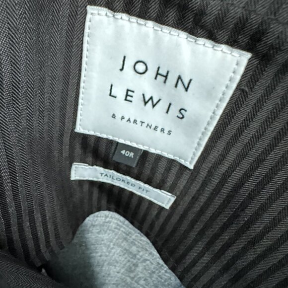Grey John Lewis Men's Suit 48R Jacket 40R Pants - Picture 16 of 16